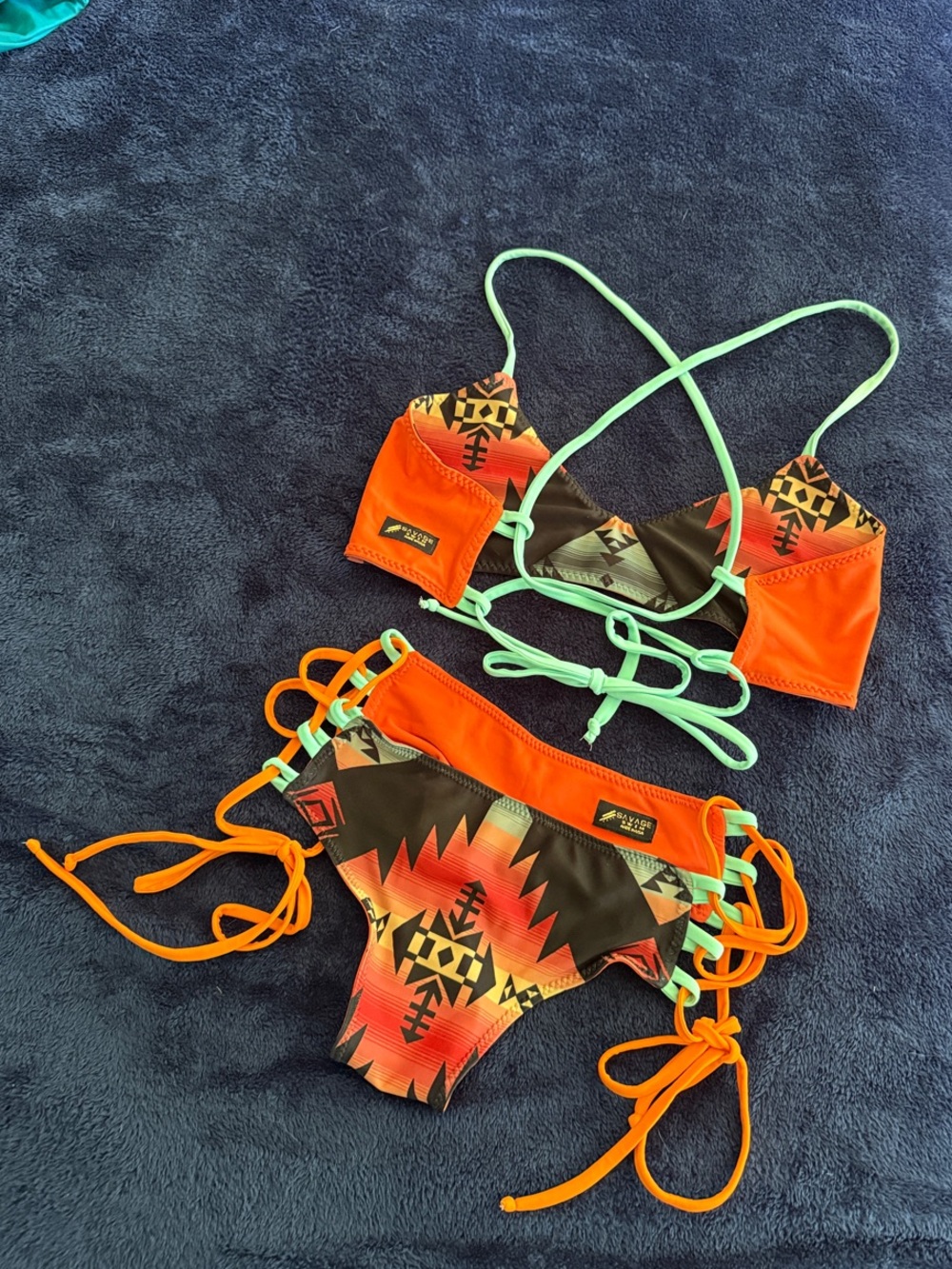 Savage Swim Loredo & Neon Orange Bikini (Lodi) (Joplin Mid)